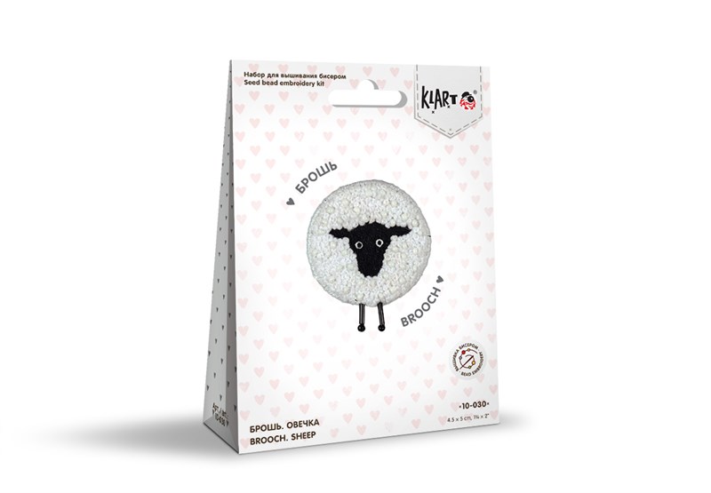 Набор для вышивания Klart Брошь 26104