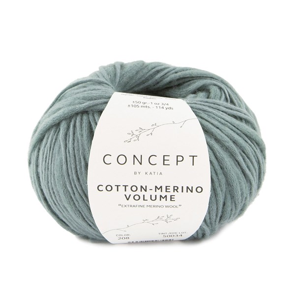 Katia Concept Cotton merino Volume 1296. - фото 42404