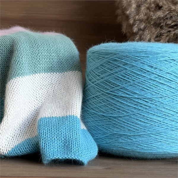 Angora Sup: 70% ангора, 30% шелк. Метраж 400м/100г 02028 - фото 43061