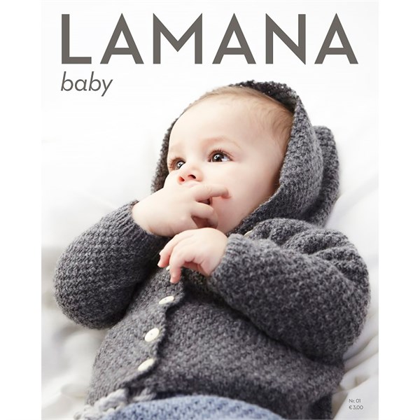 Журнал "LAMANA baby" № 01, 7 моделей, MB01 (вкладыш на русском языке) MB01