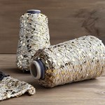 Lustrosa Paillettes Diamonds: пайетки 3+6mm на хлопке. Метраж 300м/100г 05012