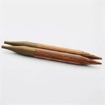 Спицы съемные "Ginger" для длины тросика 30-126см, ламинированная береза, коричневый, 2шт в упаковке 99908152