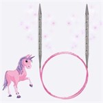 Спицы Addi Unicorn металлические круговые 60 см 115-7-60