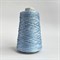 Paillettes Silk: 100% шёлк + пайетки 3 мм. Метраж 420м/100г. - фото 17453